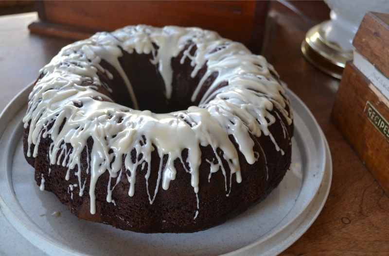 Mocha Chocolate Cake from www.ApronFreeCooking.com