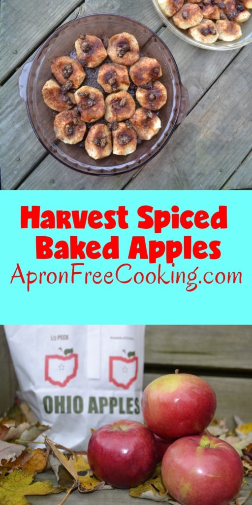 Harvest Spiced Baked Apples from www.ApronFreeCooking.com