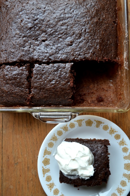 Vintage Recipe for Wacky Cake from www.ApronFreeCooking.com