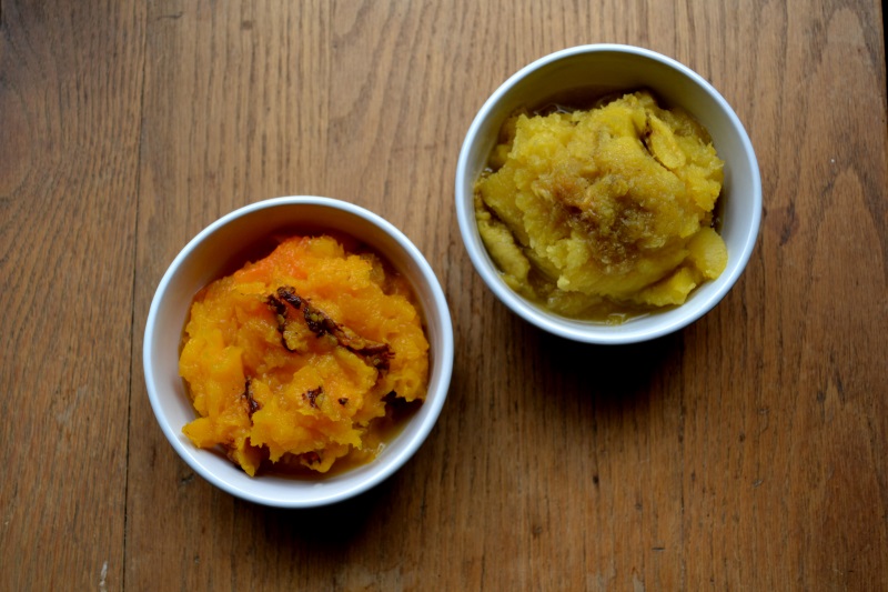 Baked winter squash 