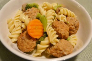  Quick Meatball Pasta