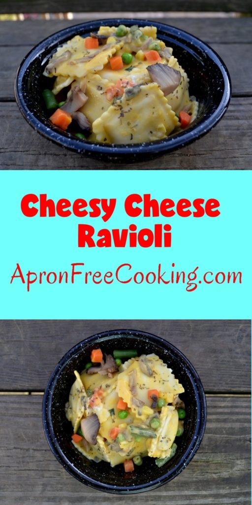 Cheesy Cheese Ravioli from www.ApronFreeCooking.com