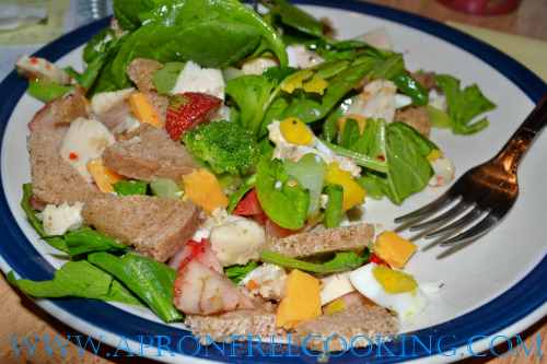 Spinach Salad Put a Fork in It