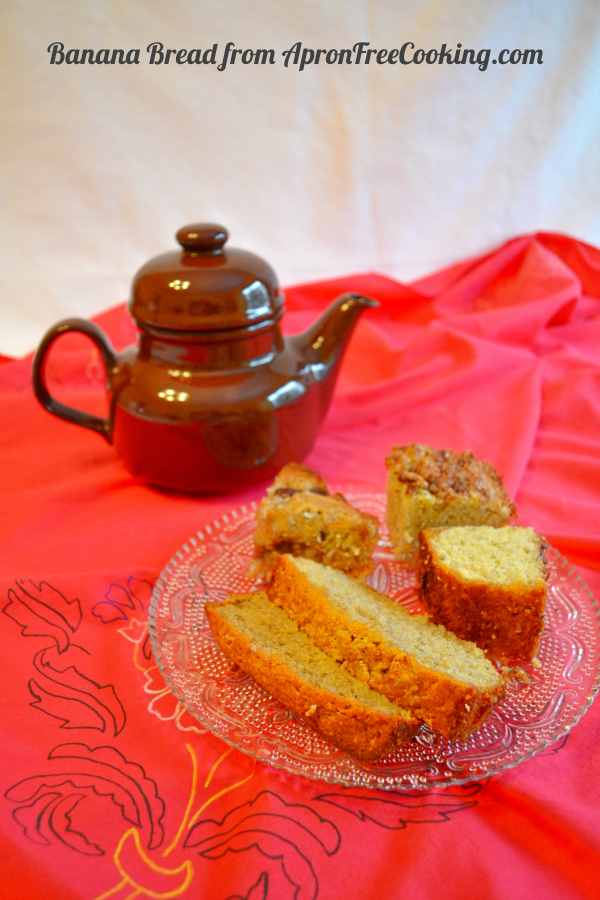 Banana Bread with Tea