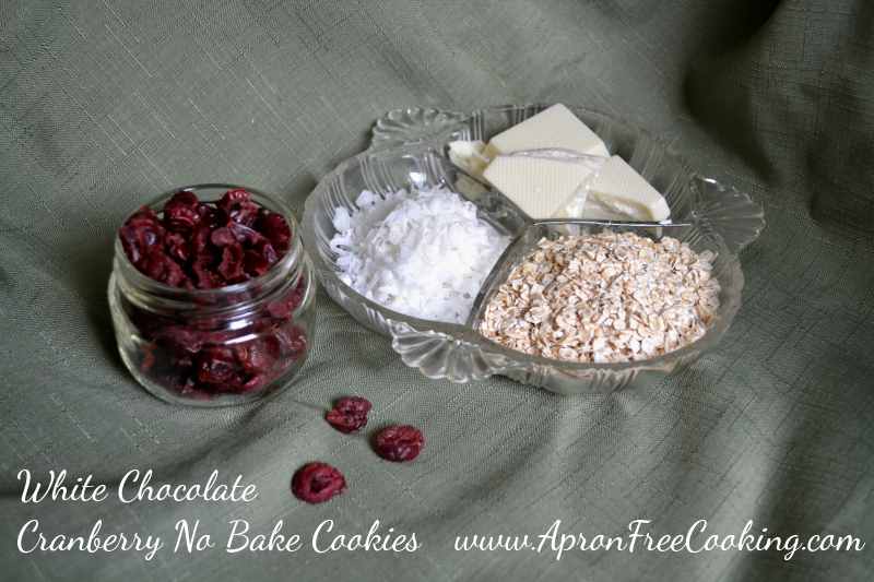 Coconut White Chocolate No Bake 