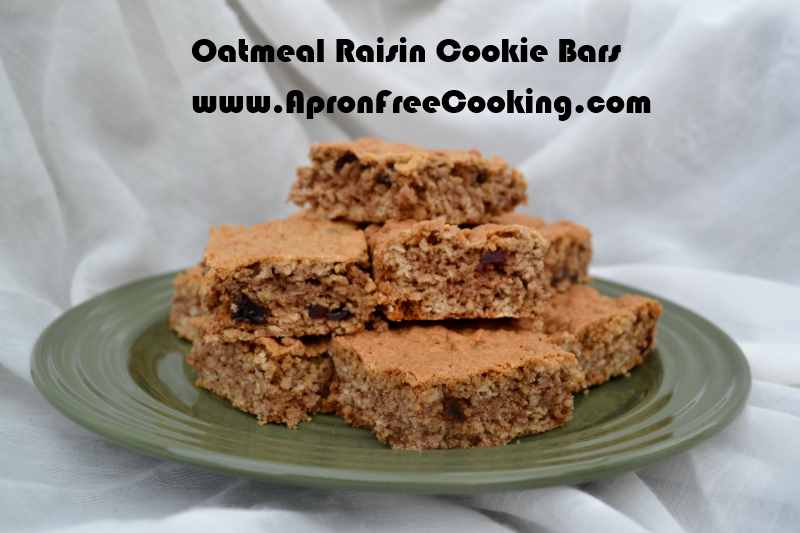 Oatmeal Raisin Cookie from www.ApronFreeCooking.com