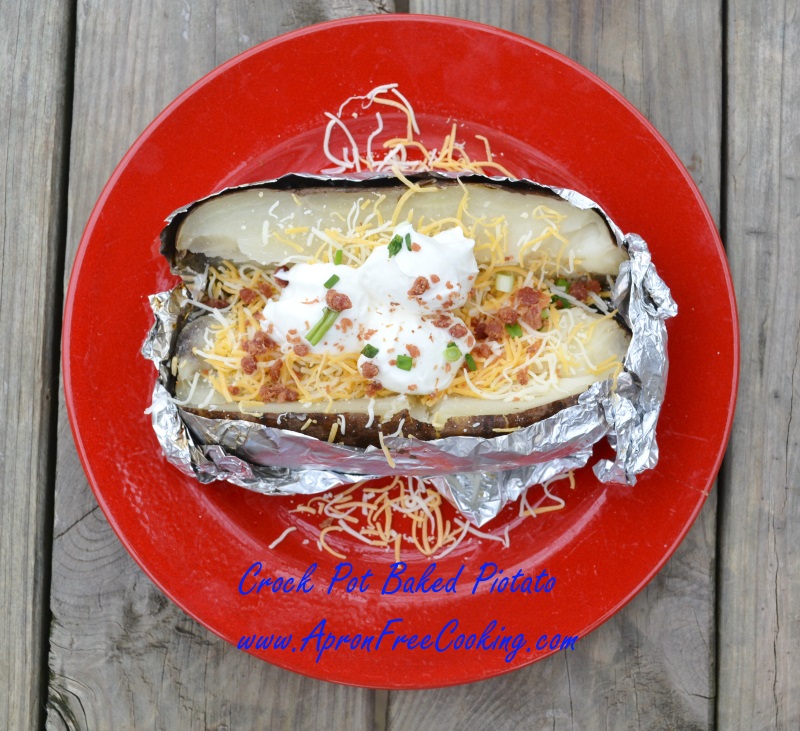 Crock Pot Baked Potato 3