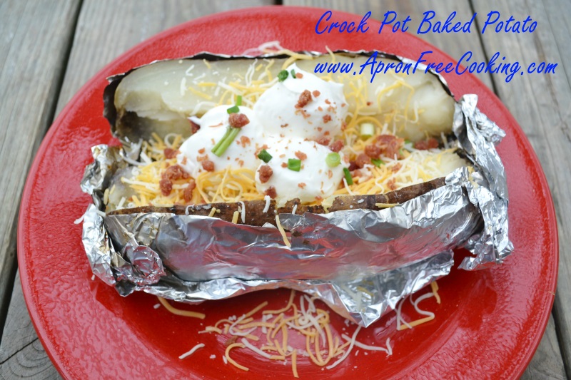 Crock Pot Baked Potato 4