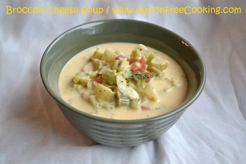 Broccoli Cheese Soup 1