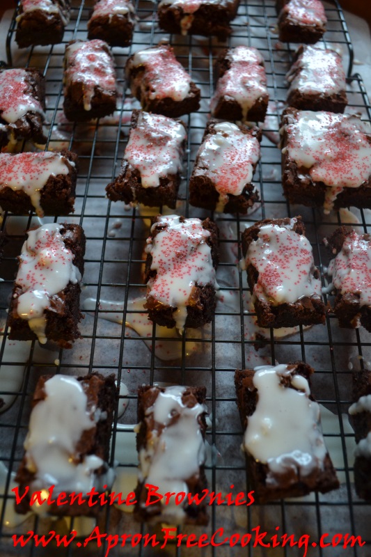 valentine brownies 1