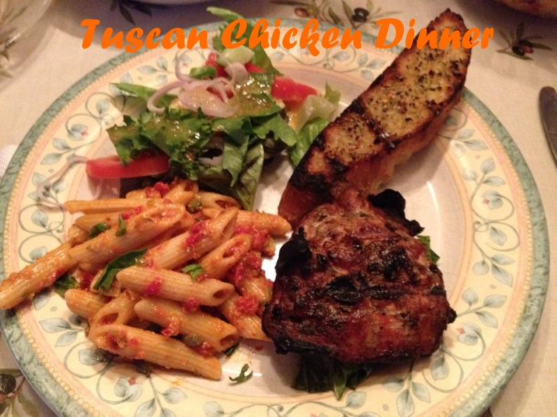  Tuscan Chicken Meal