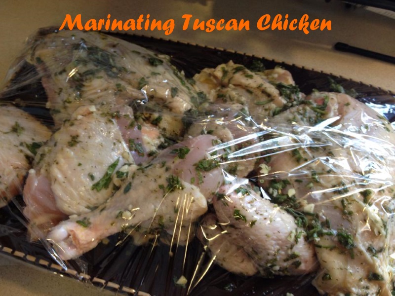 Marinating Tuscon Chicken 4