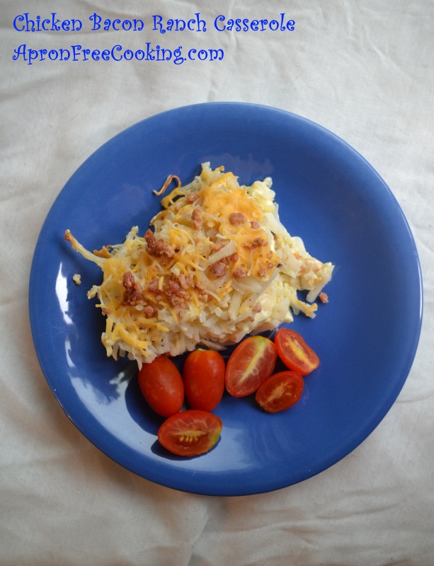 Chicken Bacon Ranch Casserole 