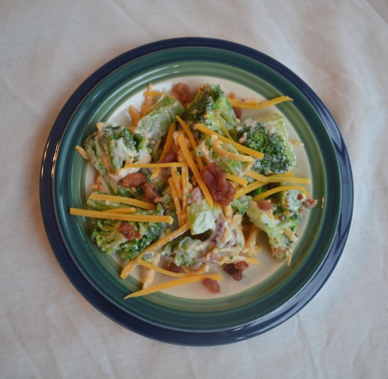 Broccoli Bacon Cheese Salad