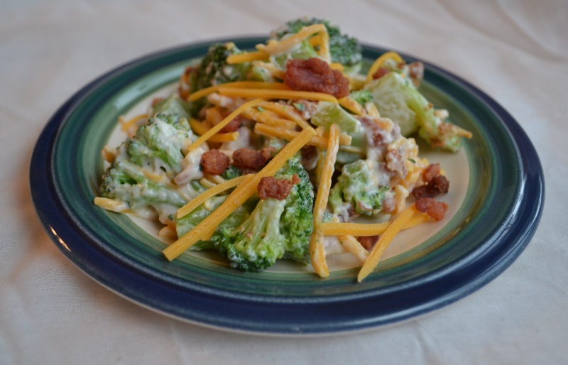 Broccoli Bacon Cheese Salad