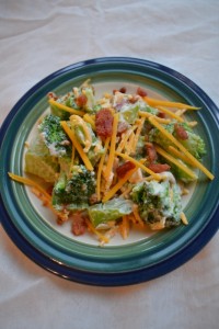 Broccoli Bacon Cheese Salad