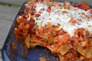 homemade italian lasagna