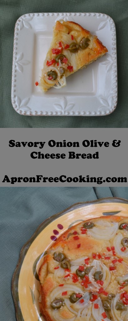 Savory Onion Olive Bread 