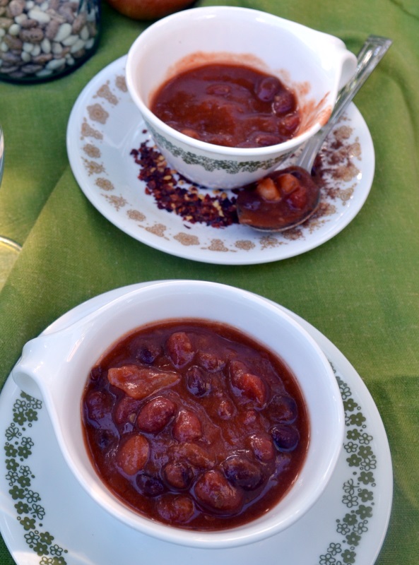 Tailgate Chili hearty filling and tasty