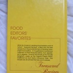 Food Editors Favorites Treasured Recipes 
