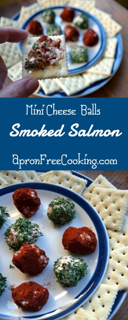 Mini Smoked Salmon Cheese Balls