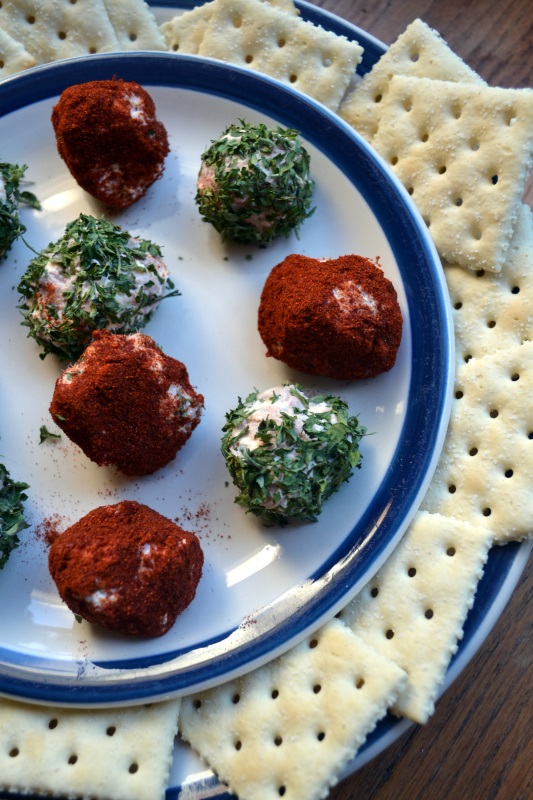 Mini Smoked Salmon Cheese Balls