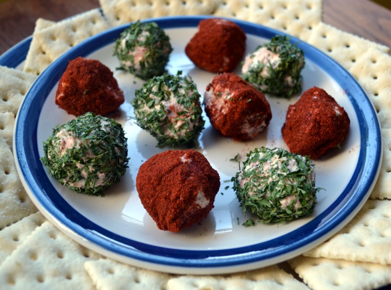 Mini Smoked Salmon Cheese Balls