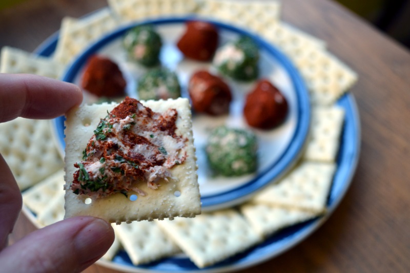 Mini Smoked Salmon Cheese Balls