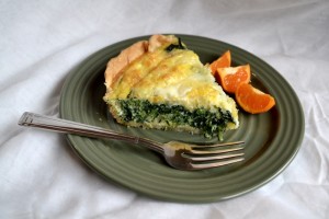 Spinach Quiche from ApronFreeCooking.com