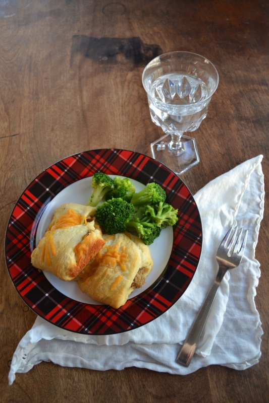 Homemade Shredded Chicken Hot Pockets