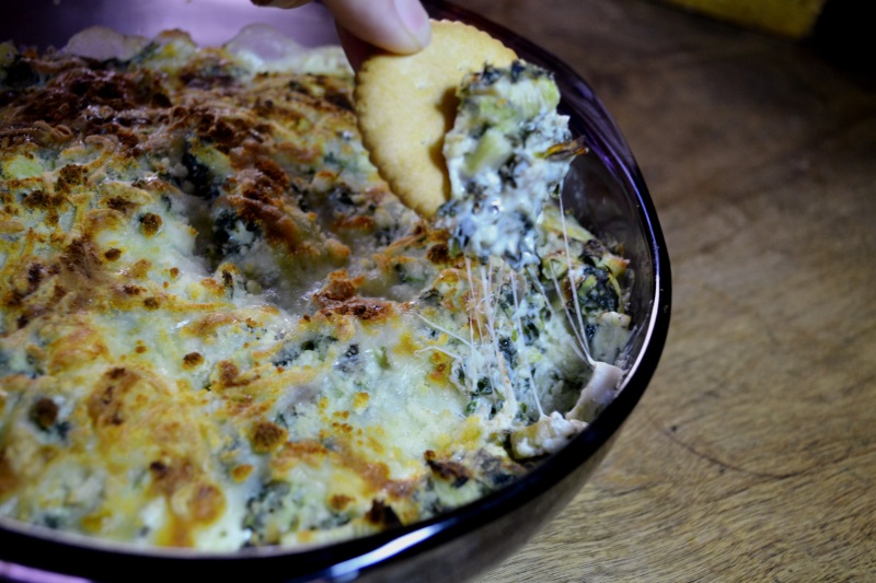 Spinach Artichoke Dip from ApronFreeCooking.com