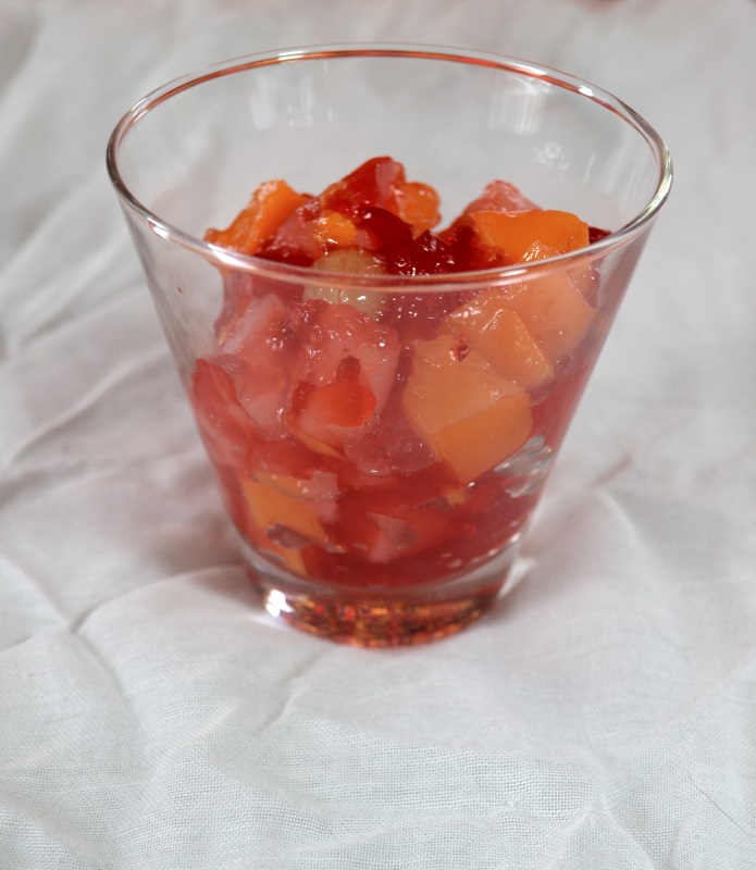 Grandmas Fruit Cocktail Jello from ApronFreeCooking.com