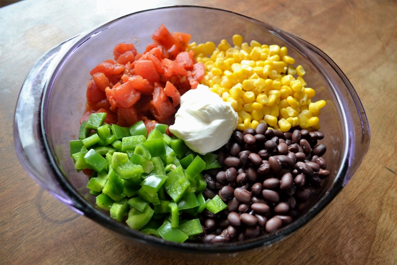 Black Bean Salad from www.ApronFreeCooking.com