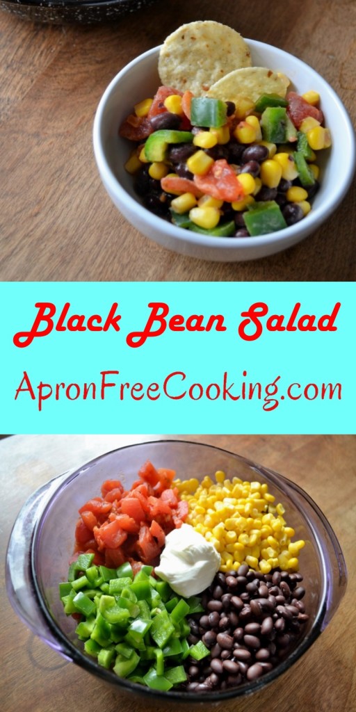 Black Bean Salad from www.ApronFreeCooking.com