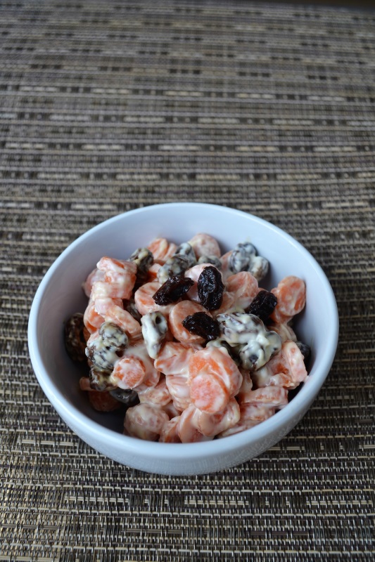 Carrot Raisin Salad from www.ApronFreeCooking.com only 3 ingredients