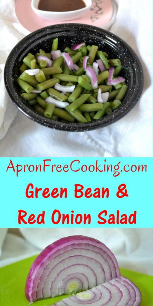 Green Bean Red Onion Salad from www.ApronFreeCooking.com