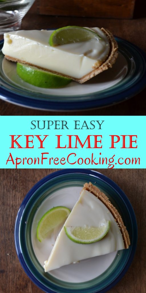 Super Easy Key Lime Pie from www.ApronFreeCooking.com