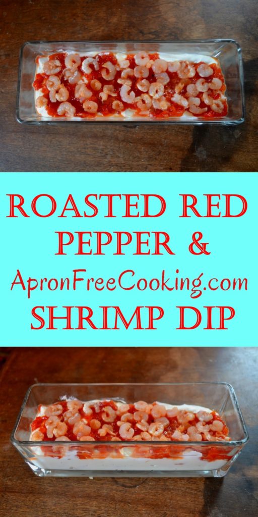 Red Pepper Shrimp Dip from www.ApronFreeCooking.com