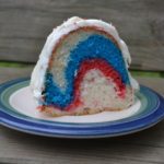 Red White Blue Bundt Cake from www.ApronFreeCooking.com