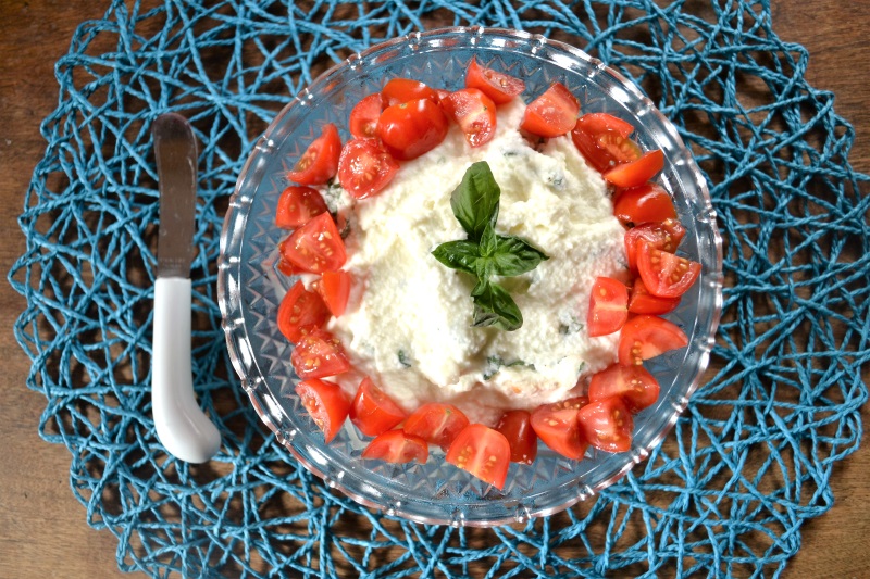 Ricotta Basil Dip from www.ApronFreeCooking.com