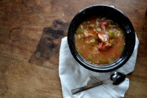 Sausage and Chicken Gumbo from www.ApronFreeCooking.com