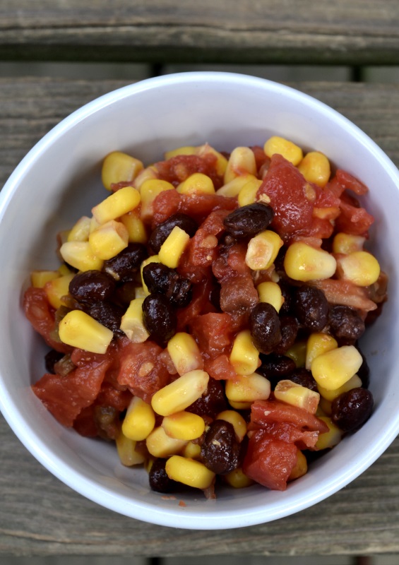 Simple Corn Salad from www.ApronFreeCooking.com