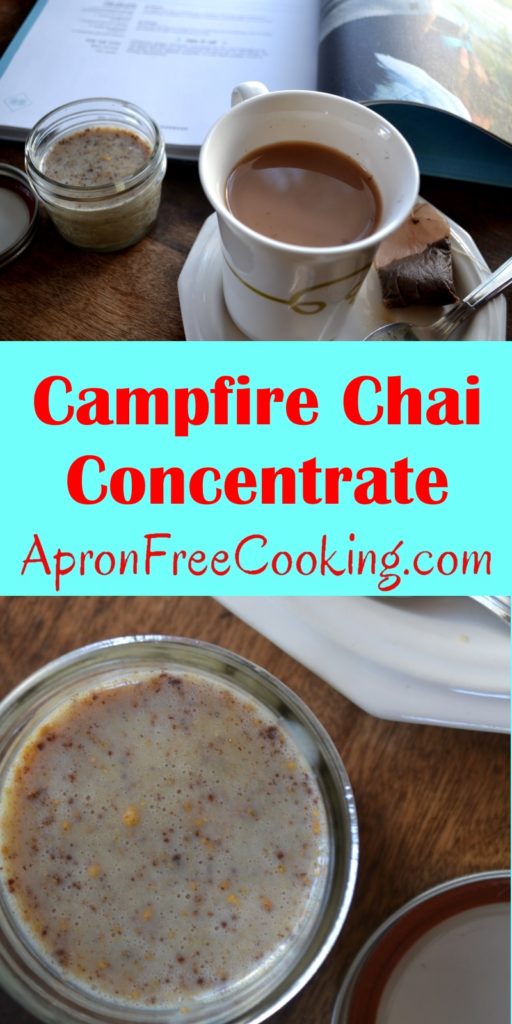 Campfire Chai from www.ApronFreeCooking.com