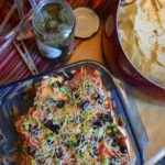 Layered Up Nacho Dip from www.ApronFreeCooking.com