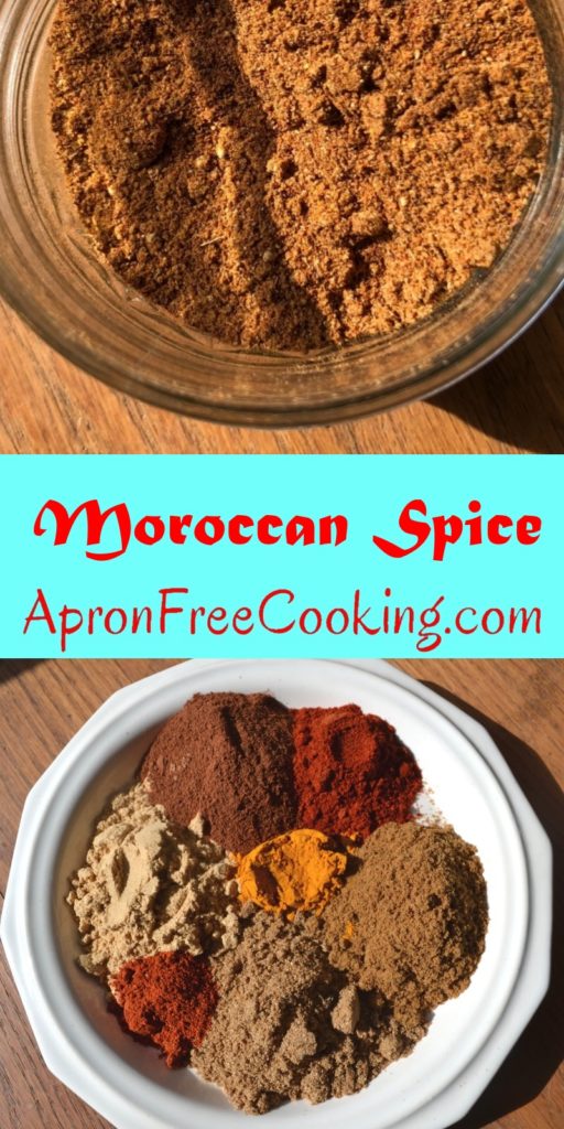 Moroccan Spice Mix from www.ApronFreeCooking.com