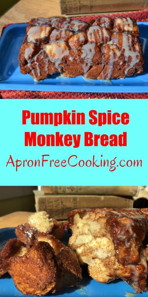 Pumpkin Spice Monkey Bread from www.ApronFreeCooking.com