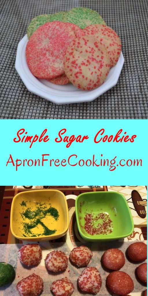Simple Sugar Cookies Pin