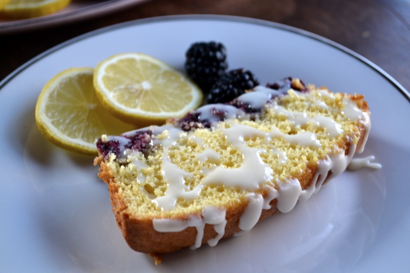 Lemon and Black Raspberry Cake from www.ApronFreeCooking.com