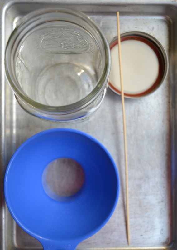 Tools for making Mason Jar cookie mix from www.ApronFreeCooking.com