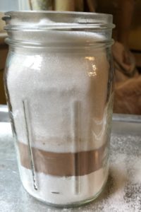 Mason Jar Brownie Mix from www.ApronFreeCooking.com